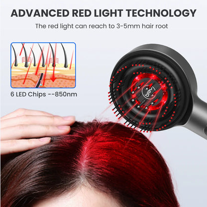 Scalp Trilogy Massager, Smart Scalp Brush Combo, Waterproof for Hair Growth Detangling Styling
